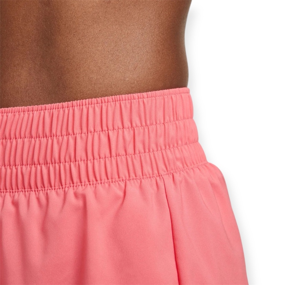 Nike Women's One Dri-FIT Mid-Rise 3" Brief-Lined Shorts - Picture 3 of 5